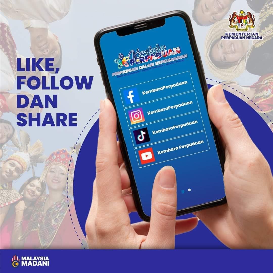 LIKE, FOLLOW & SHARE