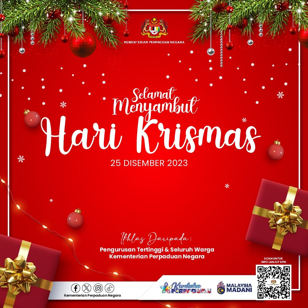 SELAMAT MENYAMBUT HARI KRISMAS