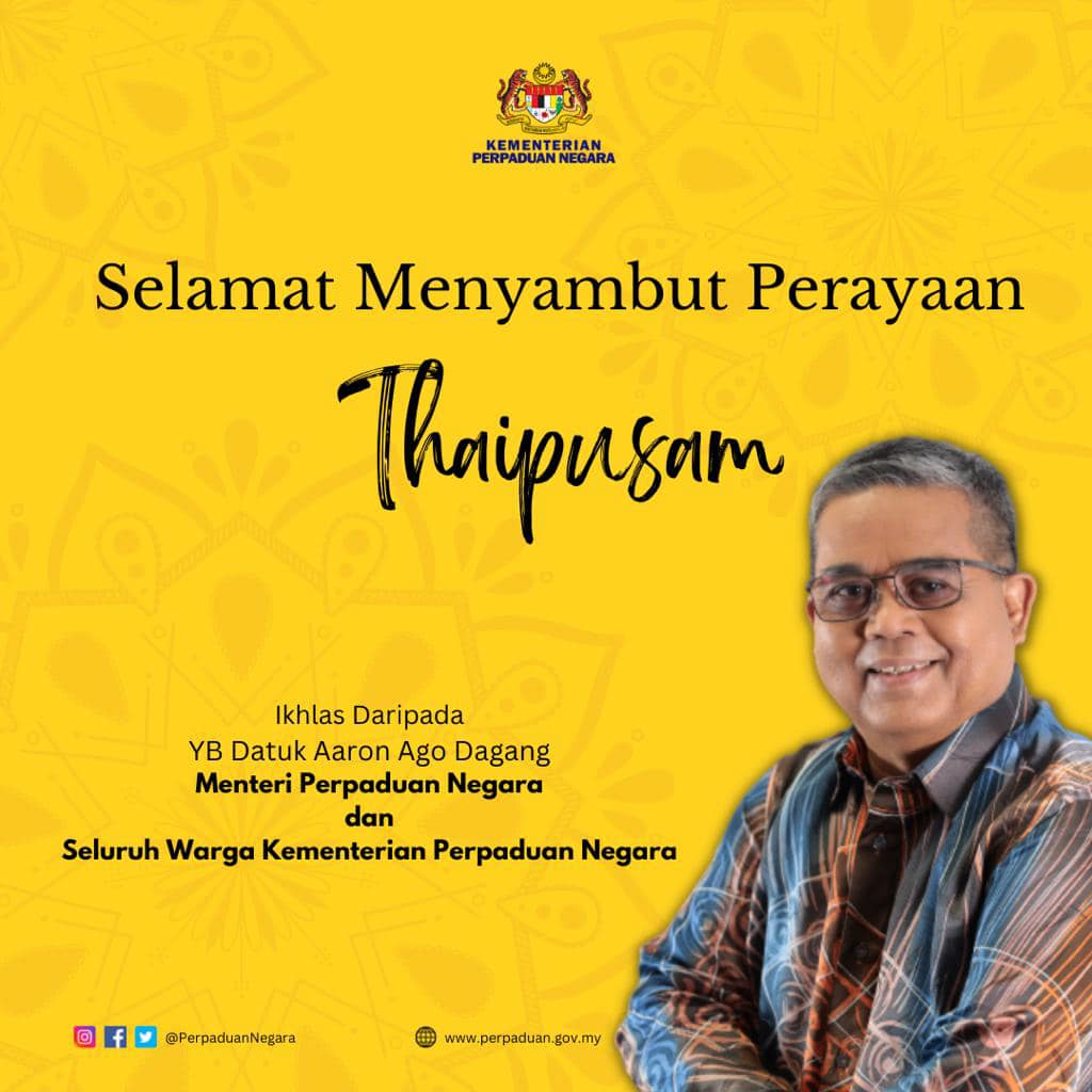 SELAMAT MENYAMBUT PERAYAAN THAIPUSAM