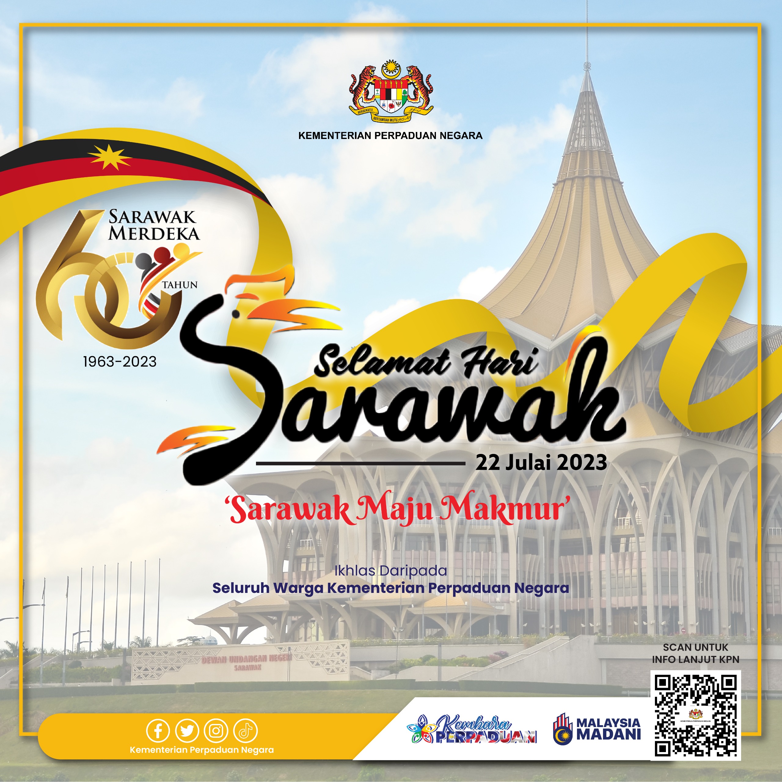 SELAMAT HARI SARAWAK