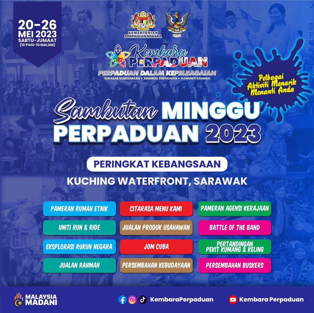 INFOGRAFIK SAMBUTAN MINGGU PERPADUAN 2023