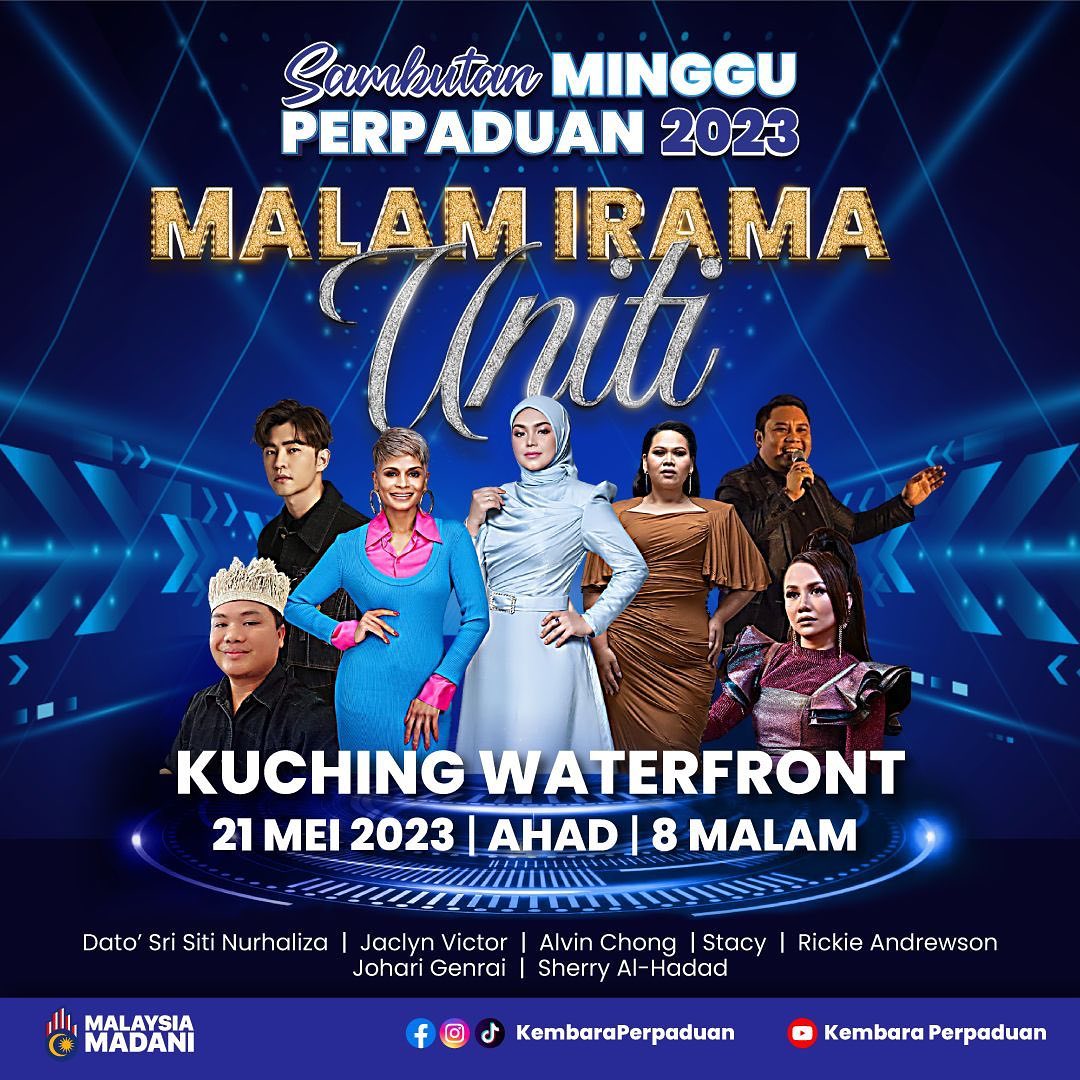 SAMBUTAN MINGGU PERPADUAN MALAM IRAMA UNITI 2023