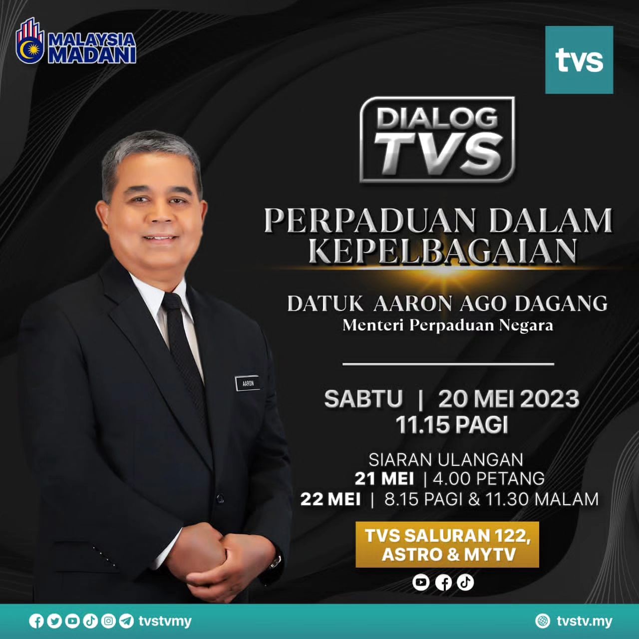 DIALOG TVS - PERPADUAN DALAM KEPELBAGAIAN