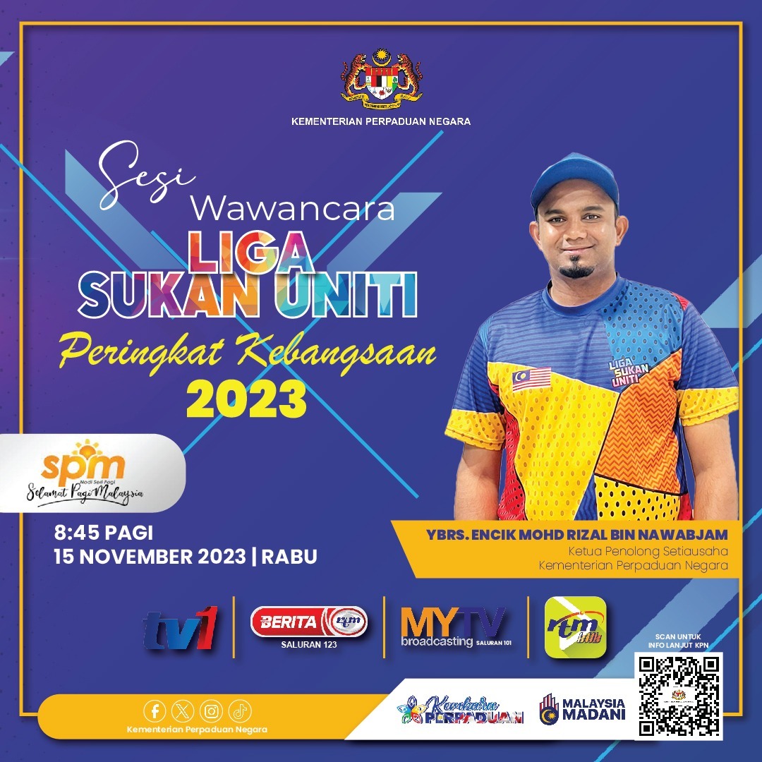 WAWANCARA LIGA SUKAN UNITI PERINGKAT KEBANGSAAN