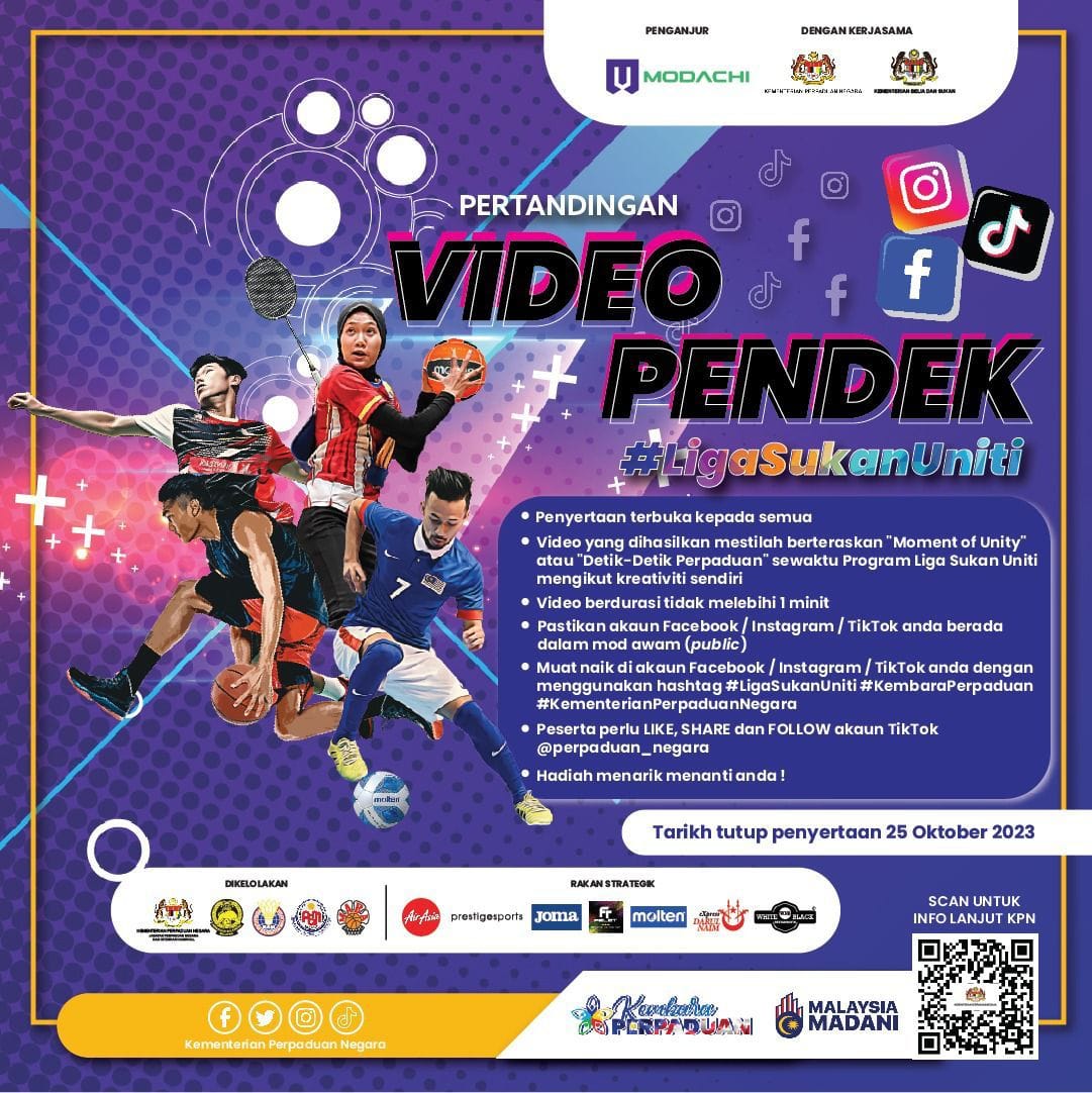 PERTANDINGAN VIDEO PENDEK #LigaSukanUniti
