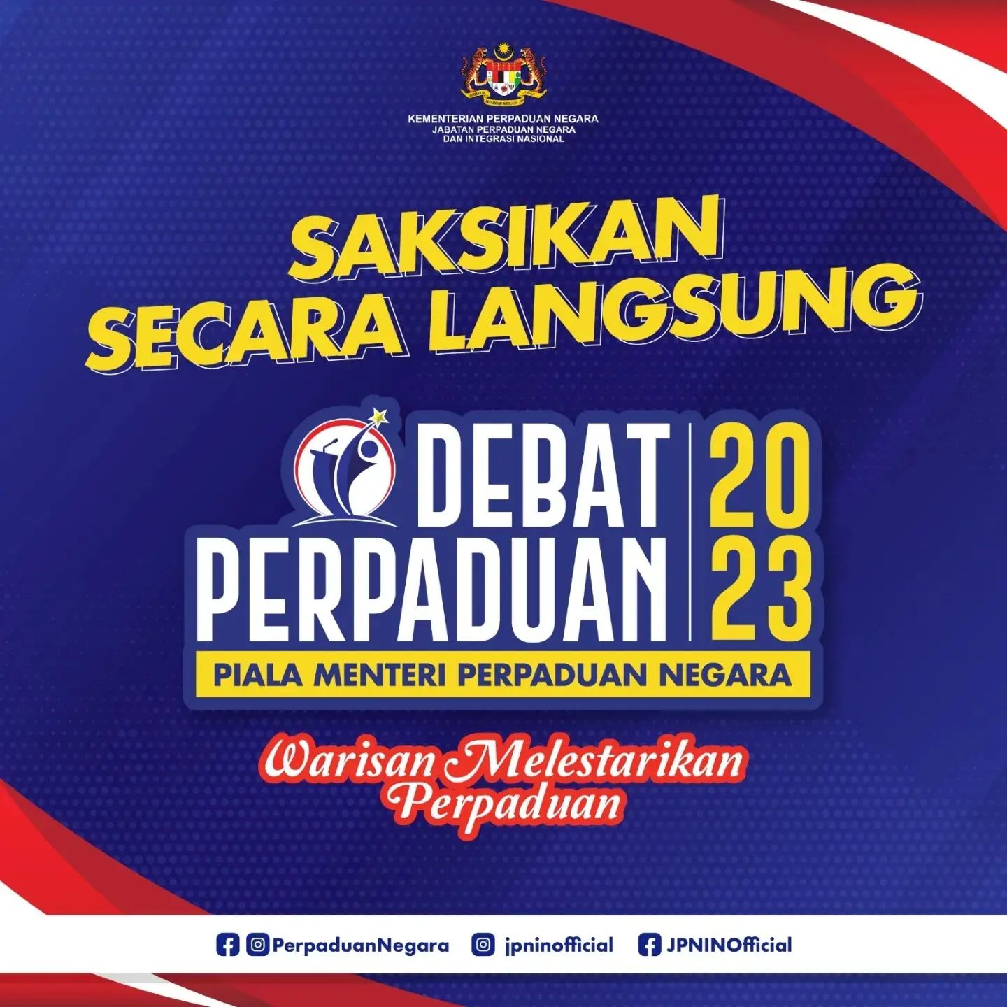 DEBAT PERPADUAN PIALA MENTERI PERPADUAN NEGARA 2023