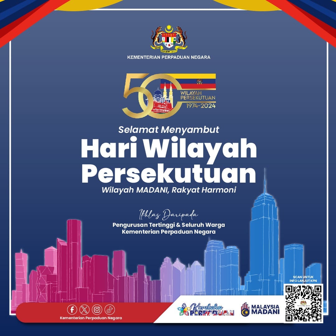 SELAMAT MENYAMBUT HARI WILAYAH PERSEKUTUAN 2024