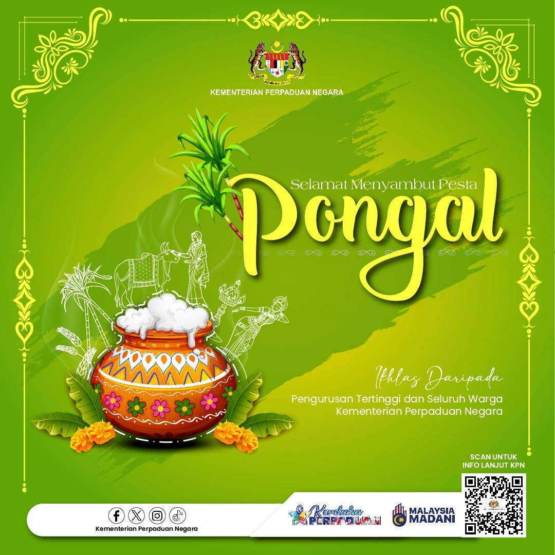 SELAMAT MENYAMBUT PESTA PONGGAL