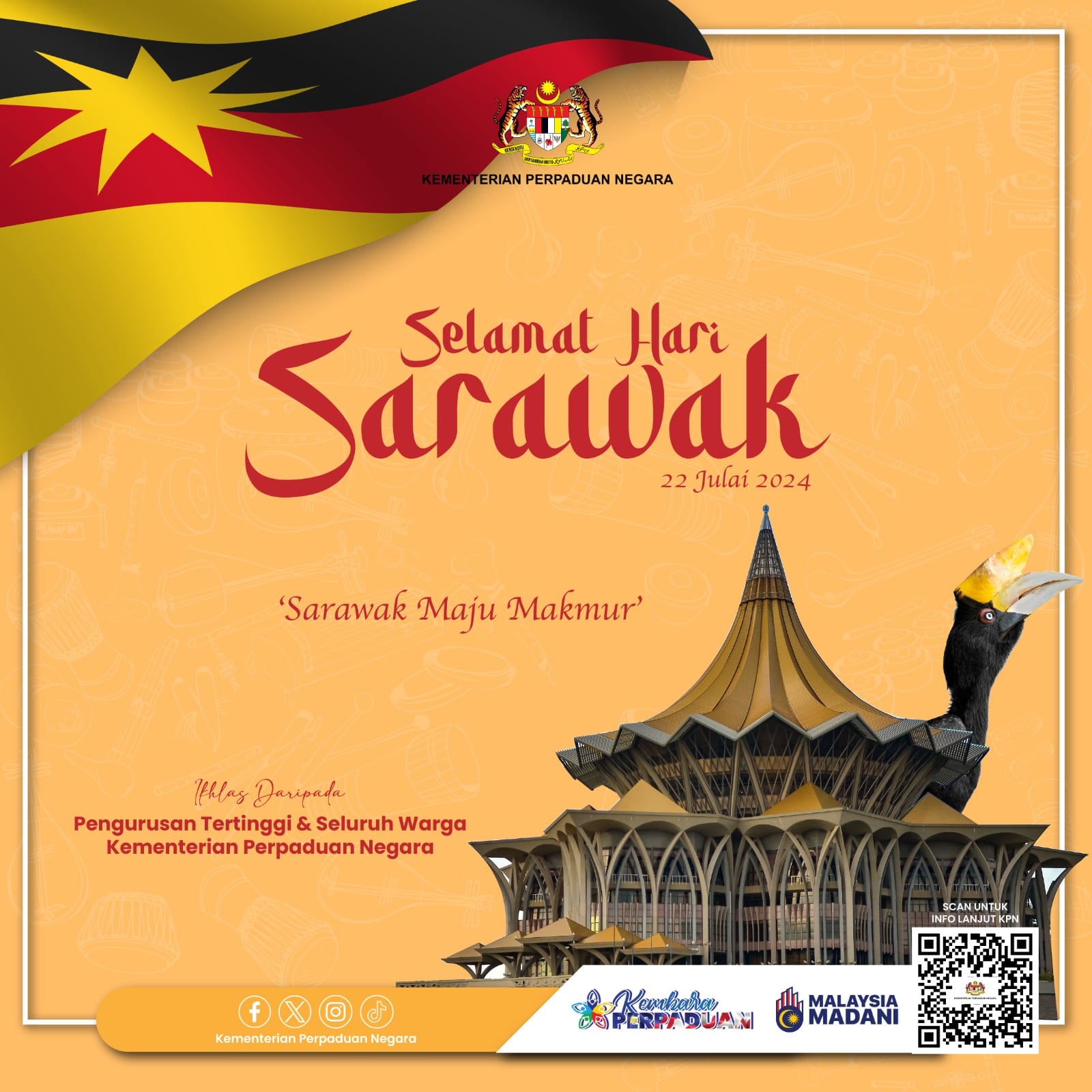 SELAMAT HARI SARAWAK