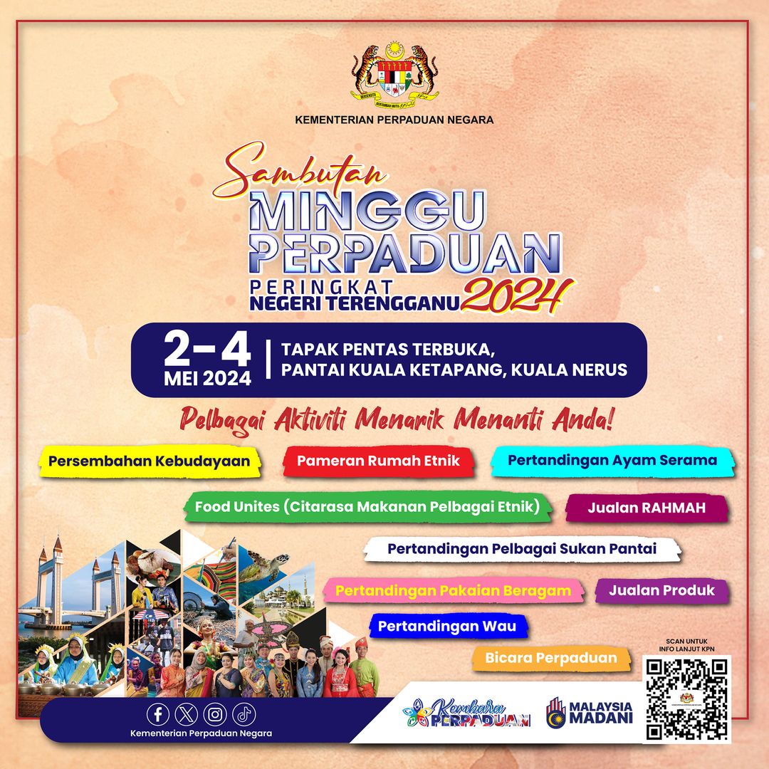 SAMBUTAN MINGGU PERPADUAN PERINGKAT NEGERI TERENGGANU