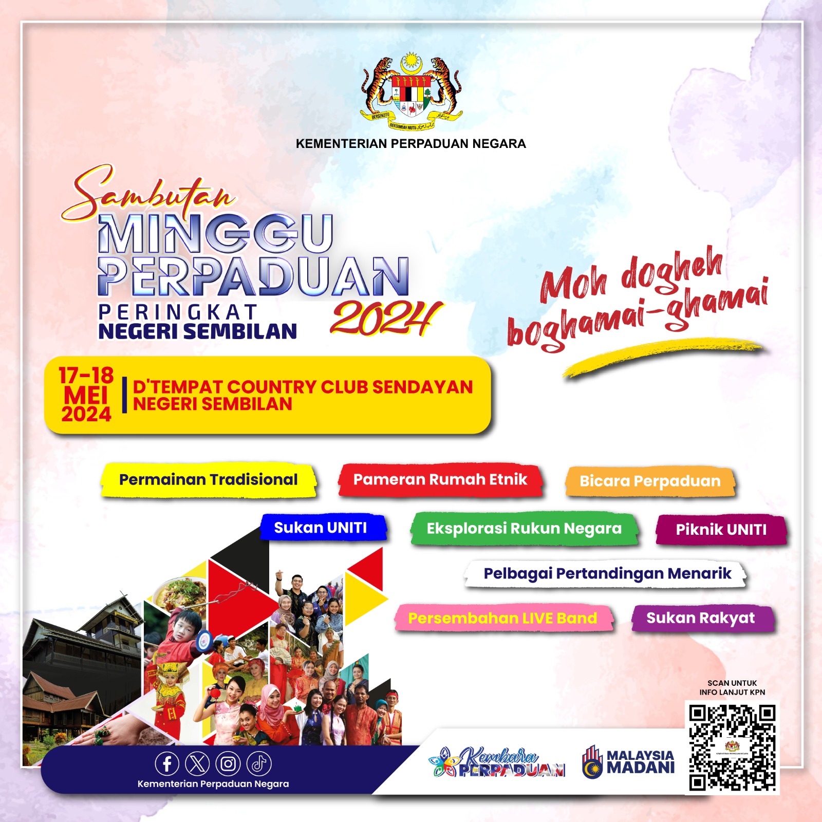 SAMBUTAN MINGGU PERPADUAN NEGERI SEMBILAN