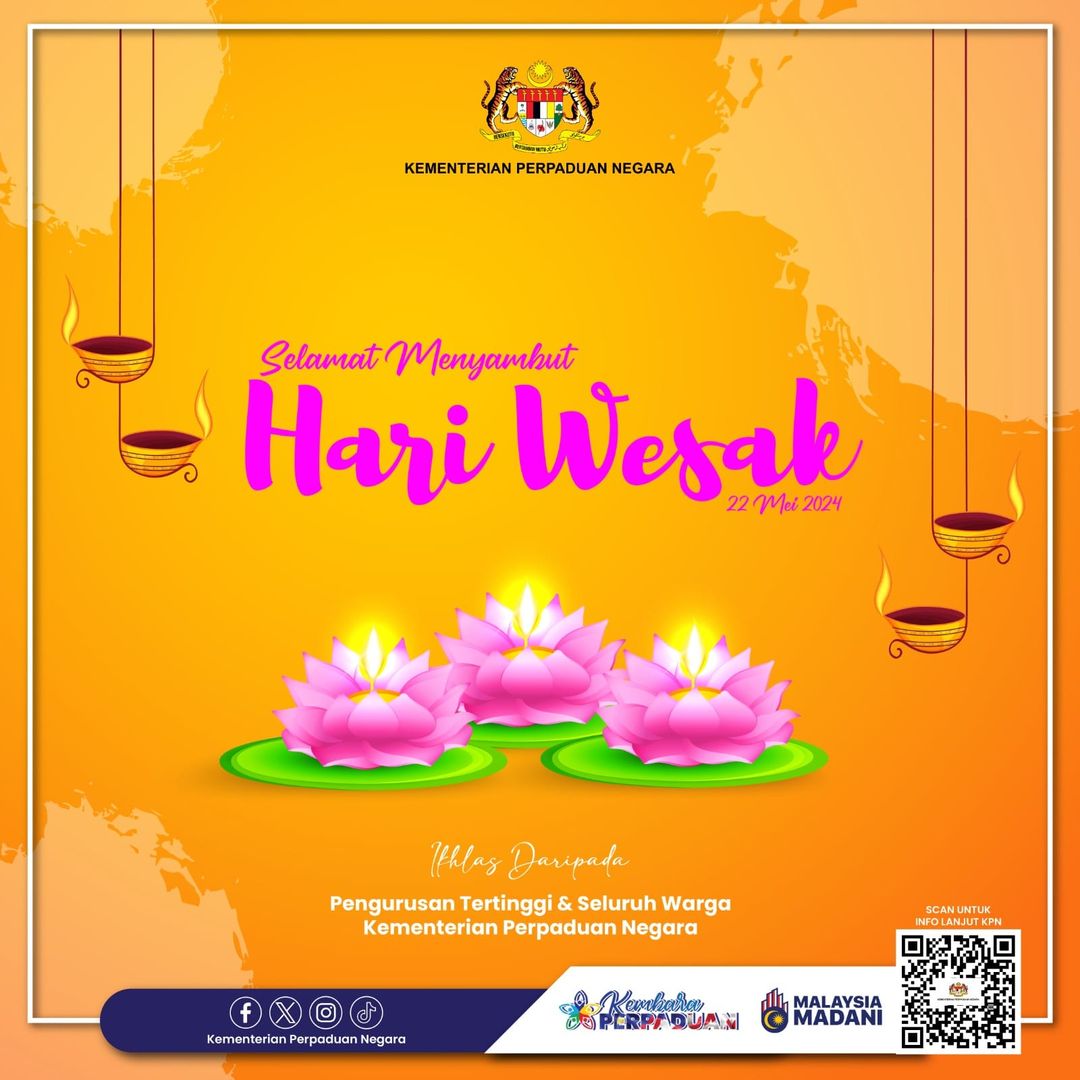SELAMAT MENYAMBUT HARI WESAK