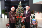 Sesi Rakaman Ucapan Sempena Sambutan Krismas 2023 oleh YB Datuk Aaron Ago Dagang, Menteri Perpaduan Negara.