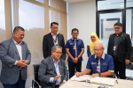 Kunjungan hormat daripada Delegasi Universiti Utara Malaysia kepada YB Datuk Aaron Ago Dagang, Menteri Perpaduan Negara.