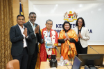 Kunjungan hormat daripada YB Tuan Sanisvara Nethaji Rayer A/L Rajaji, Ahli Parlimen Jelutong selaku Pengerusi Lembaga Wakaf Hindu (HEB) Pulau Pinang kepada YB Datuk Aaron Ago Dagang Menteri Perpaduan Negara