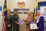 Kunjungan Hormat Daripada YBhg. Datin Roszita Binti Imaduddin, Pengerusi PUSPANITA, Kementerian Perpaduan Negara Kepada YB Senator Puan Saraswathy Kandasami, Timbalan Menteri Perpaduan Negara 