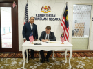 Kunjungan Hormat daripada Duta Amerika Syarikat ke Malaysia kepada Menteri Perpaduan Negara