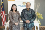 Kunjungan hormat daripada Ketua Setiausaha Kementerian Perpaduan Negara kepada Timbalan Menteri Perpaduan Negara 