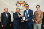 Kunjungan hormat daripada Studies In Inter-Religious Relations in Plural Societies Programme (SRP) S.Rajaratnam School Of International Studies kepada Menteri Perpaduan Negara
