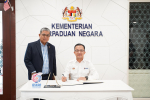 Kunjungan Hormat Ketua Setiausaha Kementerian Perpaduan Negara kepada Menteri Perpaduan Negara