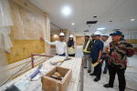 Tinjauan Kemajuan Fizikal Projek Pembinaan Bangunan Pusat Kebangsaan Warisan Intelek Negara dan Projek Pembangunan Muzium Diraja