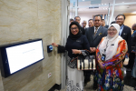 Sesi Clock In Ybhg. Dato' Haslina Binti Abdul Hamid, Ketua Setiausaha Kementerian Perpaduan Negara