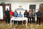Kunjungan Hormat Daripada Persatuan Muhibah Anak Bangsa Malaysia kepada Menteri Perpaduan Negara