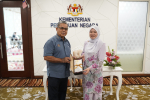 Kunjungan Hormat daripada Menteri Pendidikan kepada Menteri Perpaduan Negara